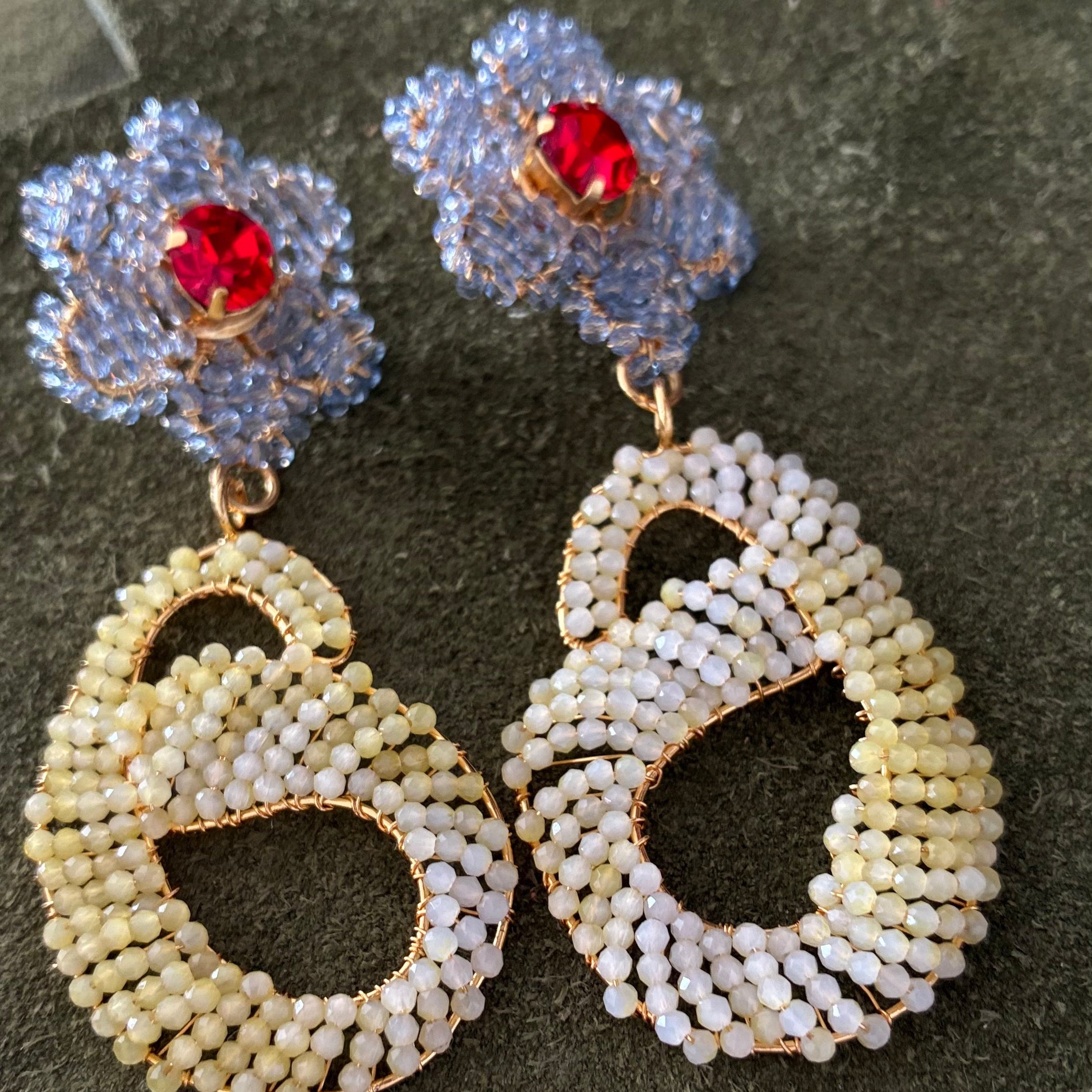 Aretes Flor G
