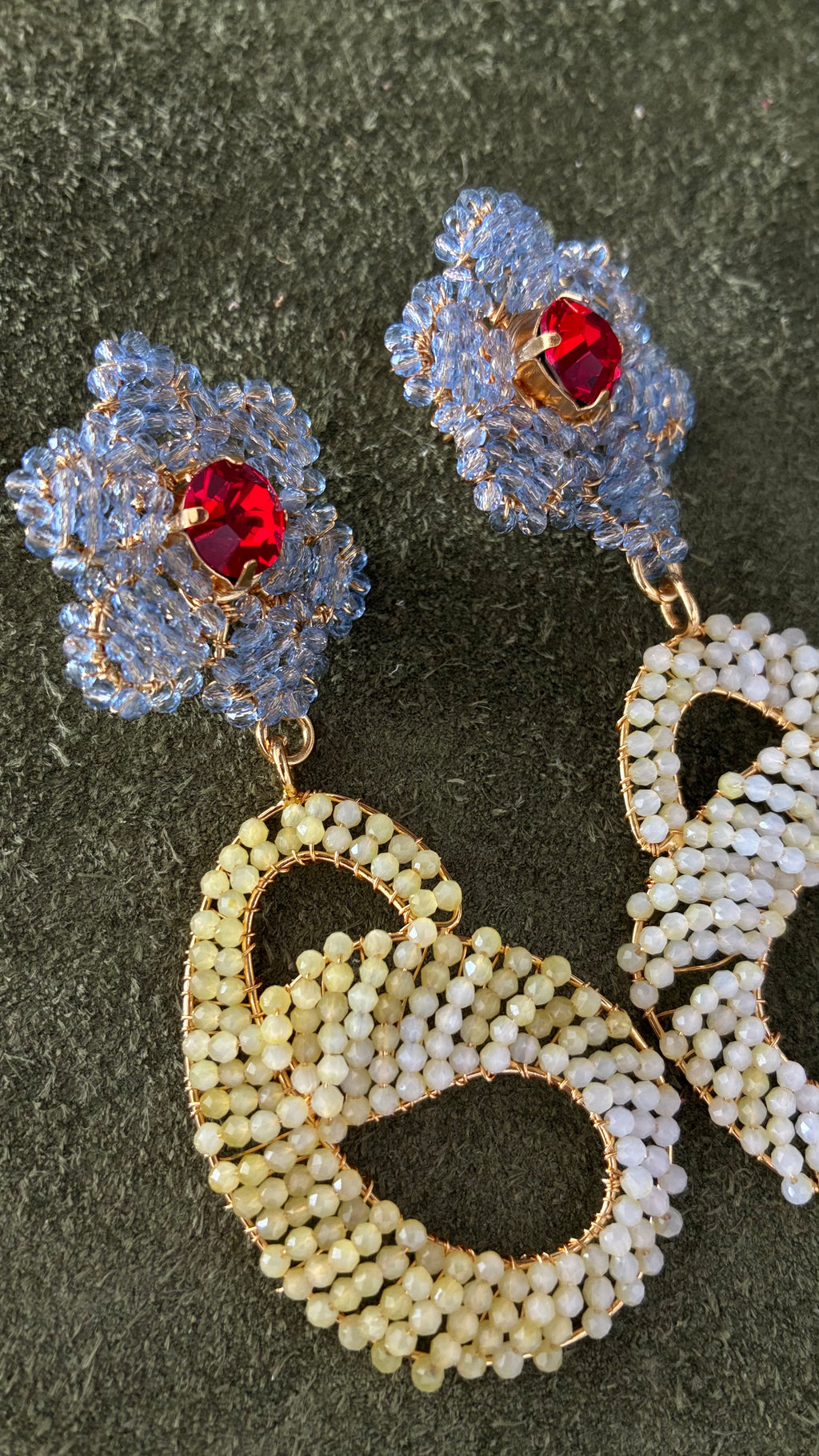 Aretes Flor G