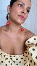 Aretes Largos Lirio