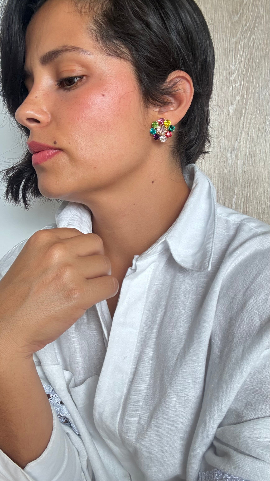 Aretes Flor
