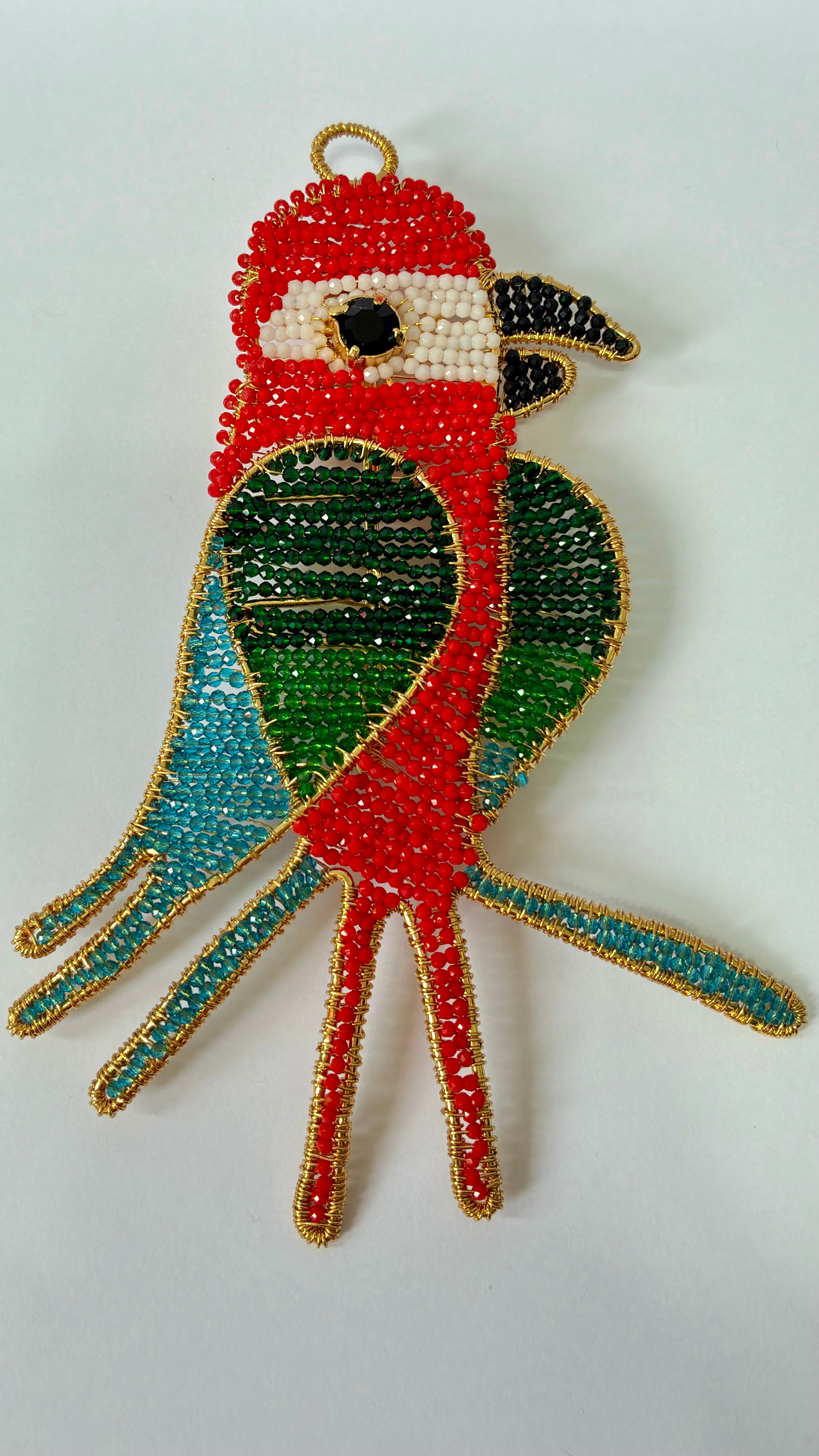 Broche Maxi  Guacamaya