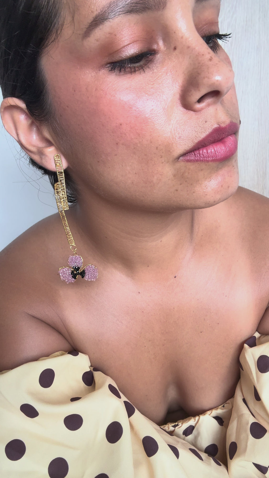 Aretes Largos Lirio